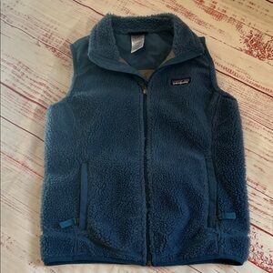 Patagonia Blue Fleece Vest